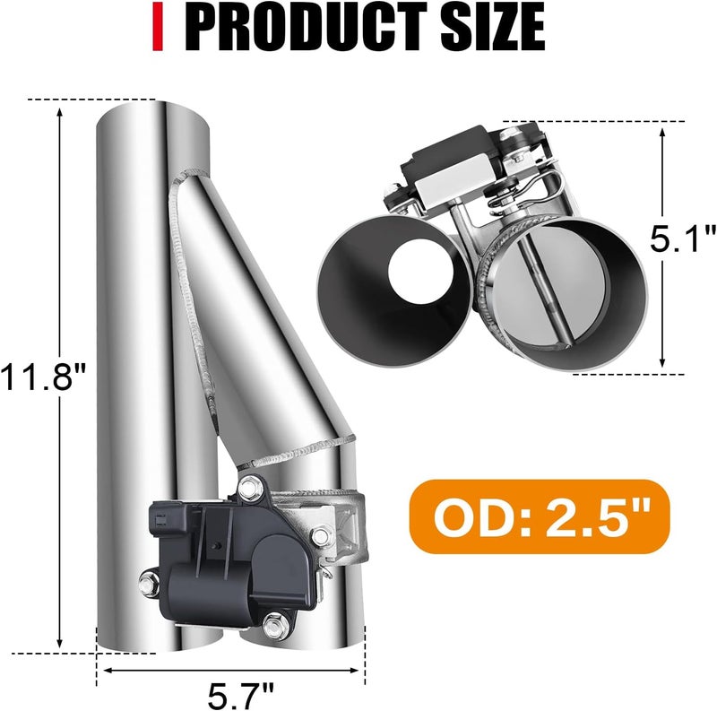 Peastorm Electric Exhaust Cutout Kit - Image 2