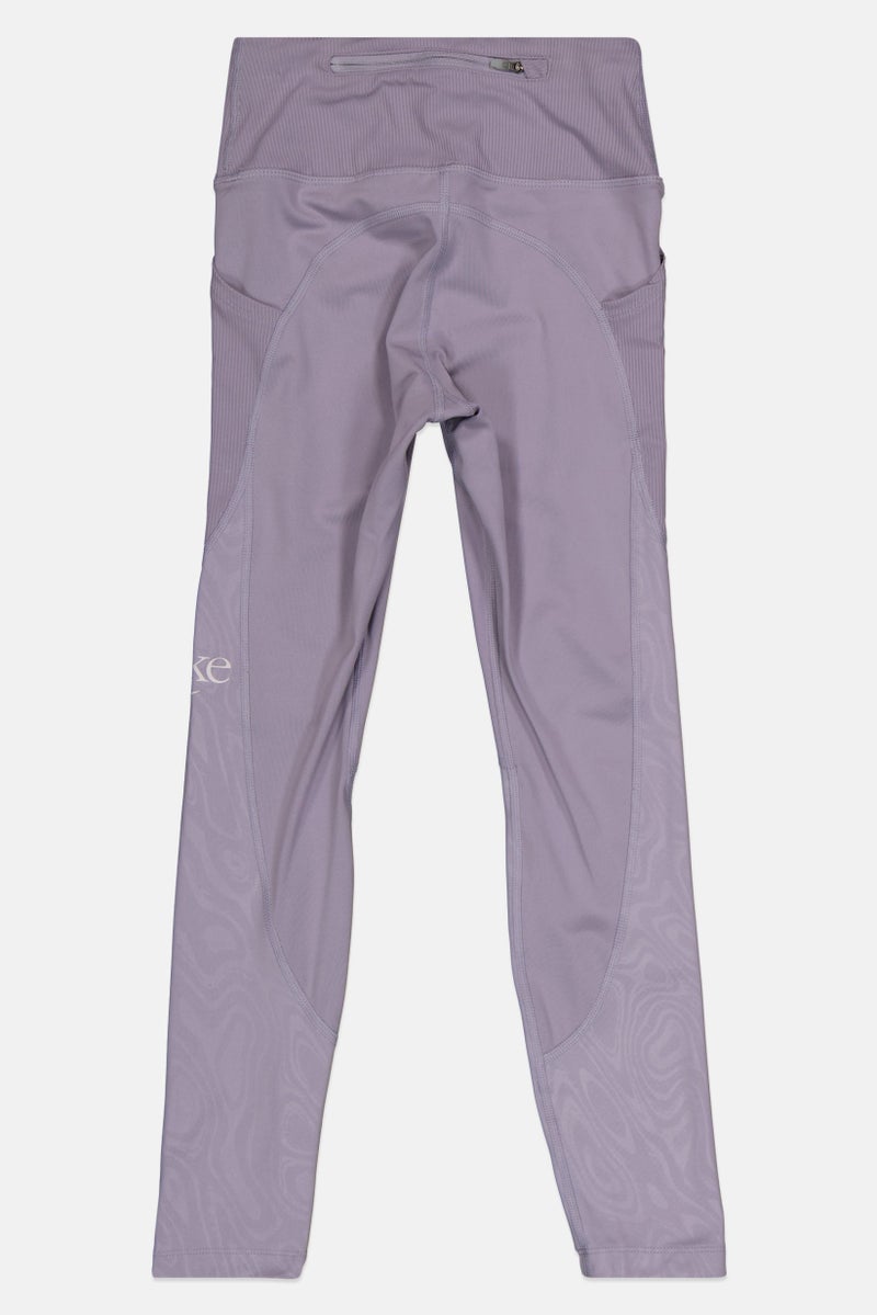 Nike Women Sportswear Fit 7/8 Running Leggings, Lavender - Image 3