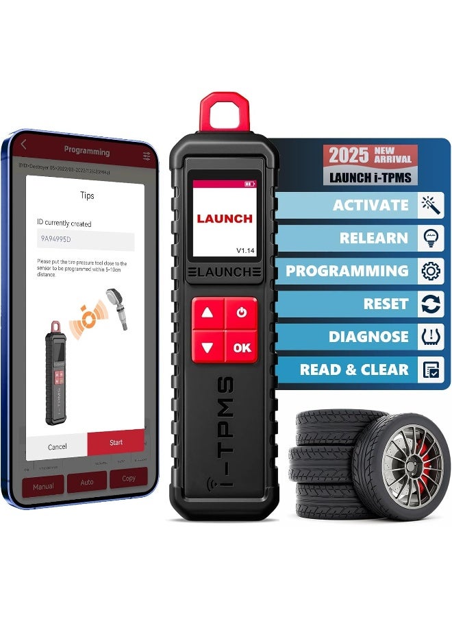 Launch Launch X-431 TSGUN TPMS Tire Pressure Detector Handheld Program Diagnostic Tool  - Image 1