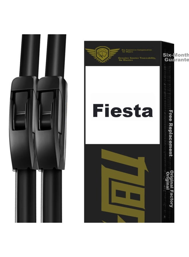 XUFENG Xufeng Car Accessories (xufeng) Beijing Hyundai Fiesta Windshield Wipers For -2025 Models, Specialized Boneless Wiper Blades, Original - Talled, One Pair  - Image 1