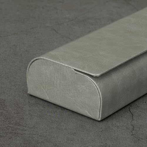 Vemiss Hard Shell Eyeglass Cases, Lightweight Portable Glasses Case for Women Men (D1-grey) - Image 3