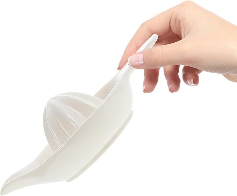 Manual Orange Squeezer Fruit Juicer Ceramic Hand Press Citrus Juicer Kitchen Tool for Home Use with Pulp Control and Easy Juice Extraction - Image 1