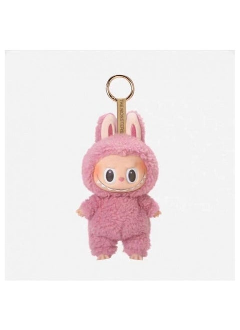 LABUBU Labubu Generation Of The Motherland Macarons Bubble Series Fun Blind Box Vinyl Face Plush Doll-Color:Pink-Height:15cm