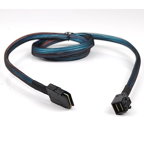 Heretom Internal Mini SAS HD Cable - SFF-8643 to SFF-8087, 3.3ft (1M), Compatible with RAID or PCI Express Controller - Image 5