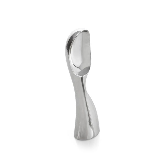 ICE CREAM SKOOP HEAVY DUTY ICE CREAM SCOOP FOR SPOONING FROZEN HARD GELATO SORBET AND COOKIE DOUGH ERGONOMIC METAL EASYGRIP MADE FROM ZINC ALLOY 75 INCH DISHWASHER SAFE