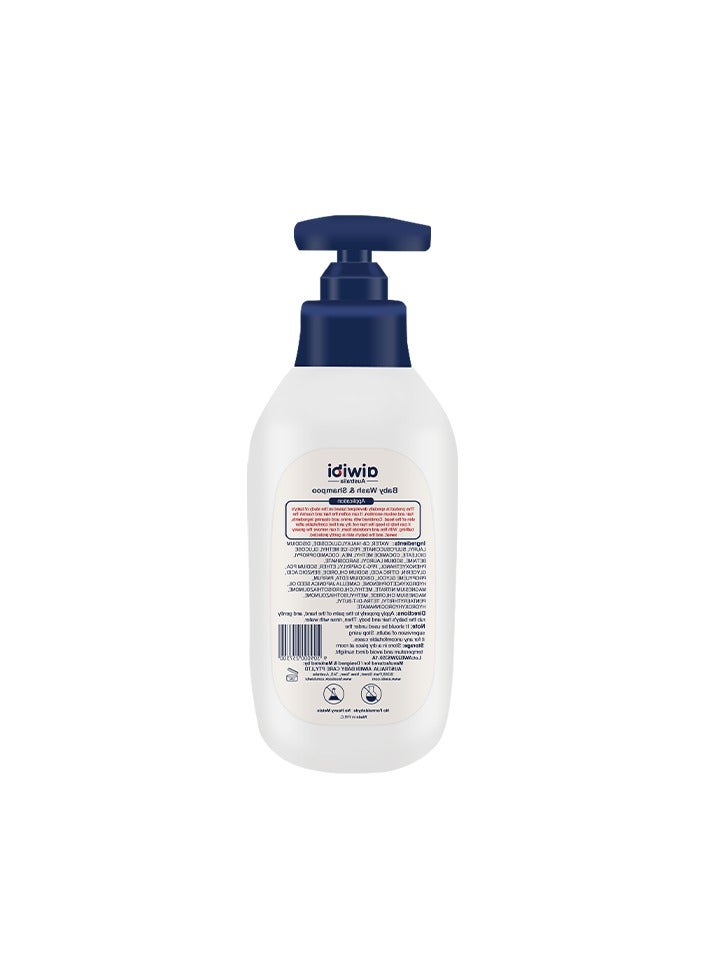 aiwibi Baby Wash & Shampoo with Natural Camellia Oil 350ML - Image 2