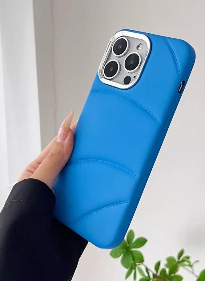 حافظة لهاتف آيفون 14 برو ماكس مطلية بالكهرباء مع جاكيت من مادة TPU - Image 3