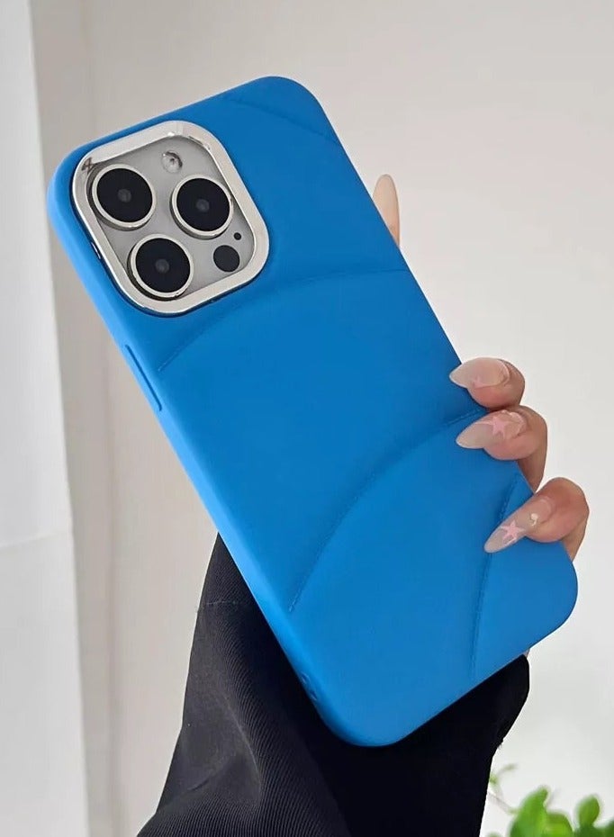 حافظة لهاتف آيفون 14 برو ماكس مطلية بالكهرباء مع جاكيت من مادة TPU - Image 5