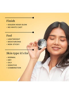 foxtale Vitamin C & Niacinamide Glow Sunscreen Spf 50 Pa++++, Lightweight, Fast Absorbing, Uva And Uvb Filters, Prevents Tanning, No White Cast, Non-Greasy, For Men&Women, All Skin Types - 50 Ml  - Image 4