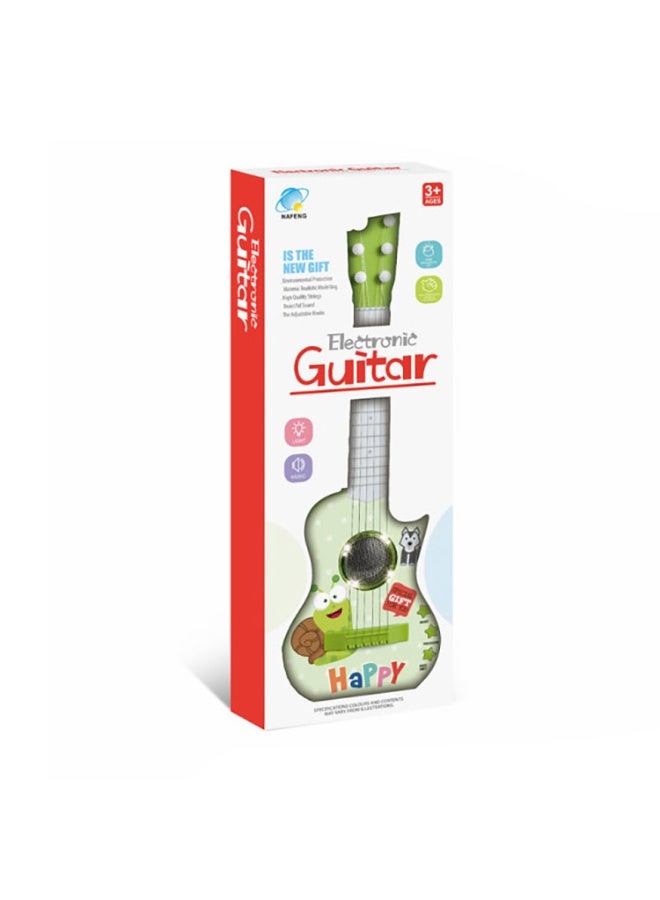 Kids Musical Guitar, Children's Toy Guitar, Electronic Guitar for Kids, Kids Guitar with Lights and Sounds, Educational Guitar for Kids, Kids Guitar with Sound Effects, Light-Up Kids Guitar, Kids String Guitar, Kids Rock Guitar, Electric Guitar for Kids, Kids Piano Guitar, Musical Guitar Toy, Musical Instrument for Kids, Simulation Guitar for Kids, Interactive Musical Guitar, Kids Learning Guitar, Beginner Guitar for Kids, Guitar Toy for Boys and Girls, Kids Party Guitar, Kids Guitar with LED Lights, Multi-Sound Kids Guitar, Adjustable Kids Guitar, Plastic Guitar for Kids, Kids Gift Guitar, Toy Guitar Instrument for Kids, Musical Guitar for Kids Ages 3+, Realistic Kids Guitar, Early Learning Musical Guitar, Educational Music Toy for Kids, Kids Guitar with Piano Sounds, Kids Guitar with Electric Guitar Sounds, Colorful Light-Up Kids Guitar, Skill Development Musical Guitar, Fun Musical Guitar for Kids, 54 cm Kids Guitar, Beginner Kids Guitar. - Image 3