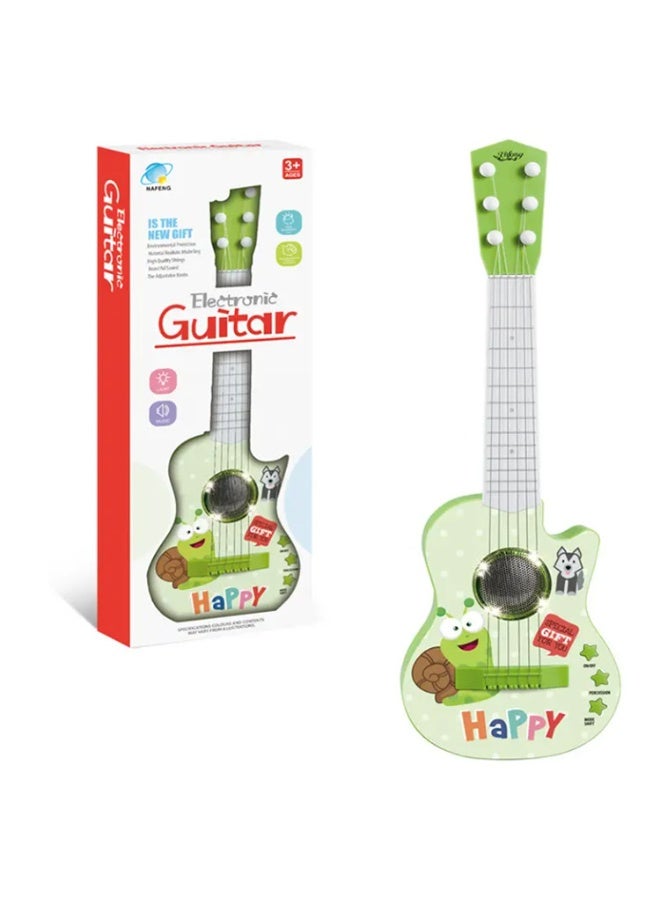 Kids Musical Guitar, Children's Toy Guitar, Electronic Guitar for Kids, Kids Guitar with Lights and Sounds, Educational Guitar for Kids, Kids Guitar with Sound Effects, Light-Up Kids Guitar, Kids String Guitar, Kids Rock Guitar, Electric Guitar for Kids, Kids Piano Guitar, Musical Guitar Toy, Musical Instrument for Kids, Simulation Guitar for Kids, Interactive Musical Guitar, Kids Learning Guitar, Beginner Guitar for Kids, Guitar Toy for Boys and Girls, Kids Party Guitar, Kids Guitar with LED Lights, Multi-Sound Kids Guitar, Adjustable Kids Guitar, Plastic Guitar for Kids, Kids Gift Guitar, Toy Guitar Instrument for Kids, Musical Guitar for Kids Ages 3+, Realistic Kids Guitar, Early Learning Musical Guitar, Educational Music Toy for Kids, Kids Guitar with Piano Sounds, Kids Guitar with Electric Guitar Sounds, Colorful Light-Up Kids Guitar, Skill Development Musical Guitar, Fun Musical Guitar for Kids, 54 cm Kids Guitar, Beginner Kids Guitar. - Image 2