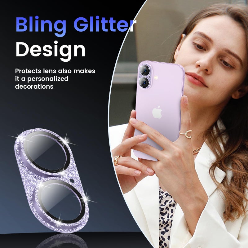 Tensea for iPhone 17 Camera Lens Protector, Metal Aluminum Alloy Tempered Glass Cover Camera Screen Protector Accessories, Case-Compatible for iPhone 17 6.3inch - Image 2