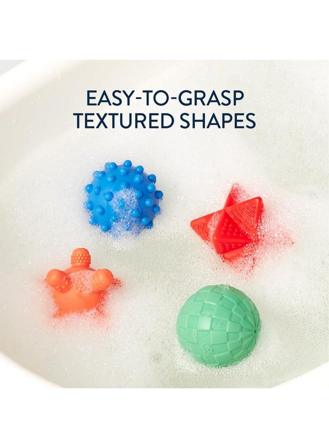 Itzy Ritzy 10-Piece Water Bath Toys Gift Set - Soft, Squeezable Multicolor Sensory Toy Set for Motor Skills, Imaginative Play, and Fun Bathtime Activities - Image 5