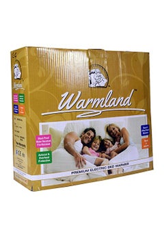 Warmland Warmland Polyester 500 TC Electric Double Bed Warmer Blue 152x152 cm with 5 Year Replacement Warranty  - Image 5