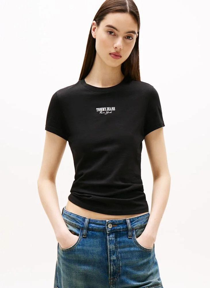 تومي جينز Logo Crew Neck T-Shirt