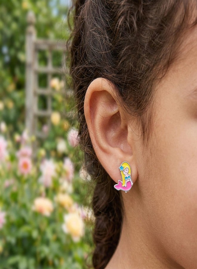 SYNLIN 20 Pairs Clip on Earrings Pack - Cute Animal Designs, Non-Pierced for women with No Ear Holes,Cute Animal Clipon Earrings Pack (#5 Pink Series) - Image 5
