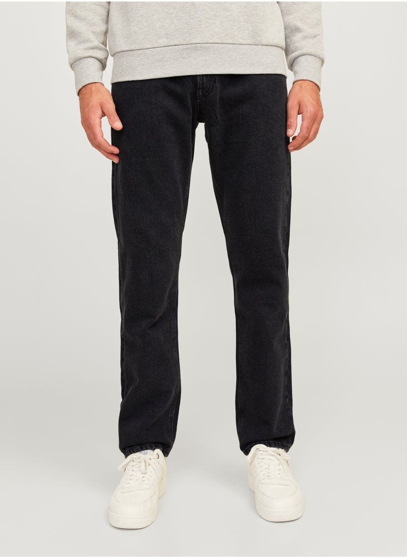 JJ Rebel Jrebryan Jjcraft Stright Fit Rinse Wash Jeans  - Image 1