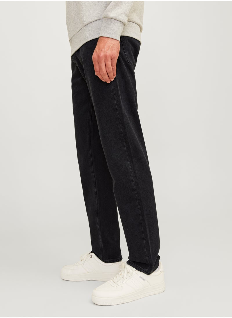 JJ Rebel Jrebryan Jjcraft Stright Fit Rinse Wash Jeans  - Image 3