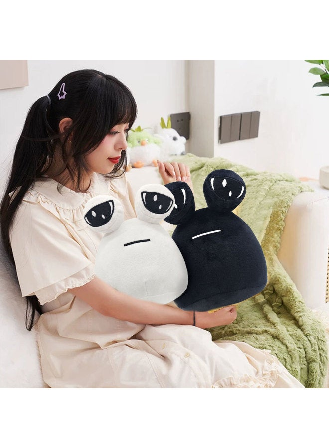 Cross Border POU My Pet Alien Game Peripheral Doll Snail Plush Toy Children Gift-Specifications:120G-Color:Black-22cm - Image 4