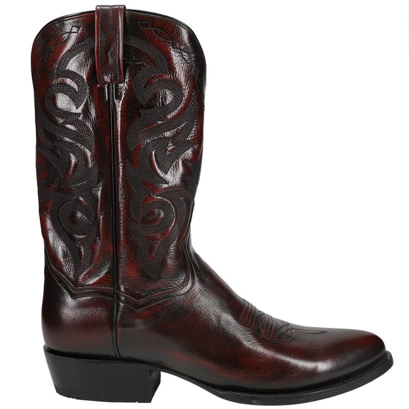 Dan Post Boots Mens Milwaukee Round Toe Western Cowboy Boots Casual Mid Calf Brown