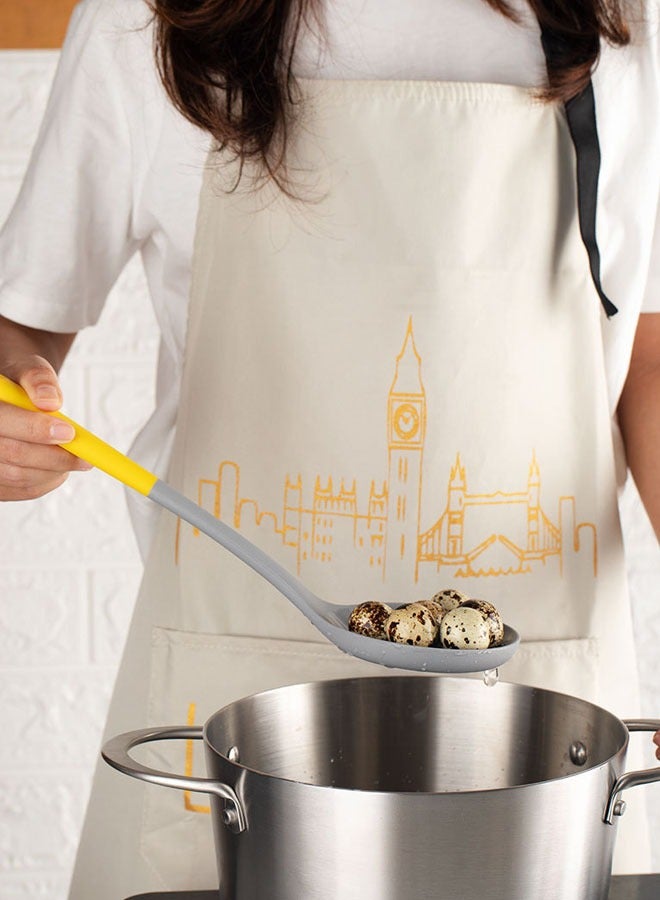 طقم مغرفة سيليكون ملاعق سيليكون مكون من قطعتين لسهولة التنظيف - Image 3