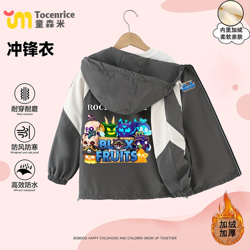 Cartoon Children'S Coat Autumn Fashion Boys Clothes Boys Assault Clothes Autumn Clothes - Image 1