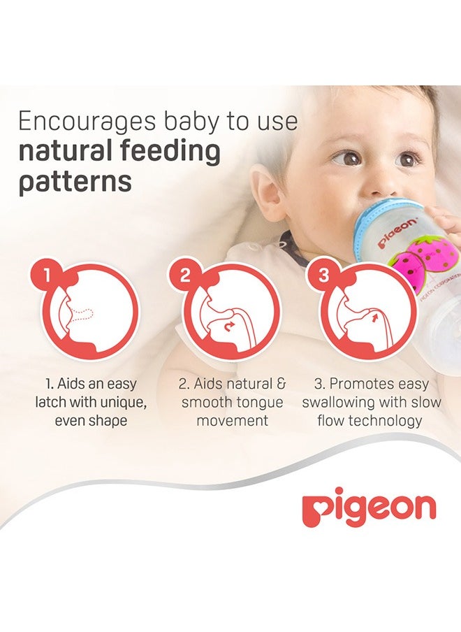 pigeon - Flexible Nipple For 6+ Months With Y-Cut, 1 Unit - Image 1