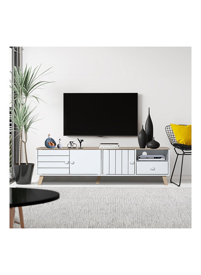 Home Box - Elsa TV Unit for TVs up to 70 inches 160 x 45 x 40 cm - Image 1