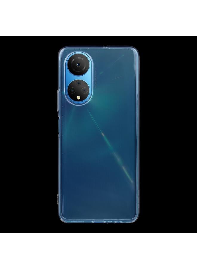اس-توب جراب لهاتف Honor X7، جراب هاتف شفاف فائق النحافة مصنوع من مادة TPU بسمك 0.75 مم - Image 2