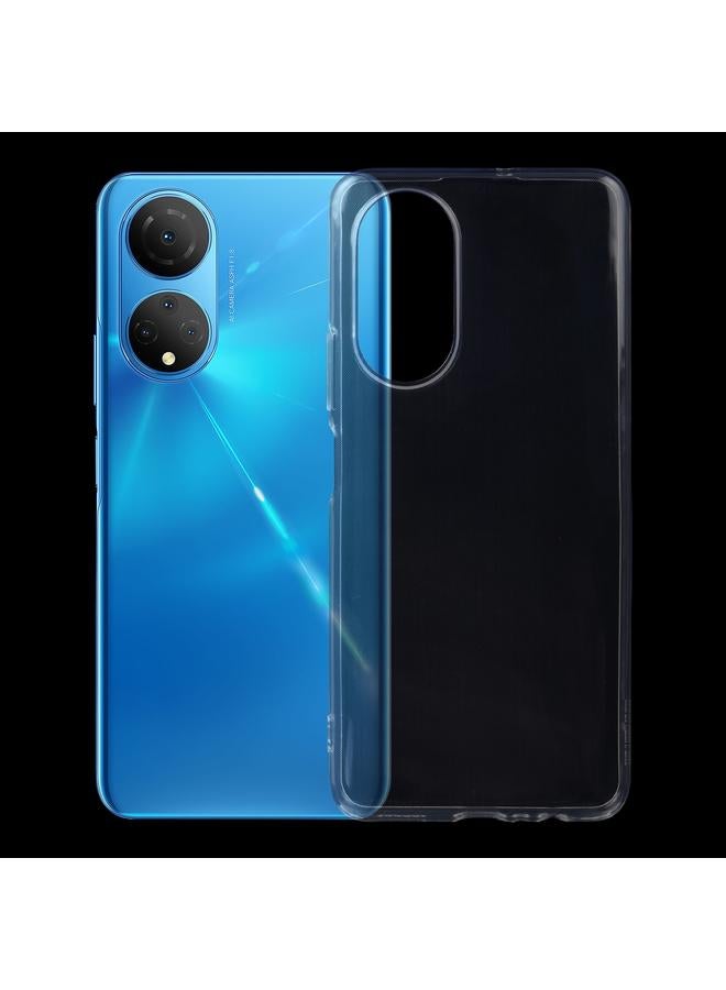 اس-توب جراب لهاتف Honor X7، جراب هاتف شفاف فائق النحافة مصنوع من مادة TPU بسمك 0.75 مم - Image 1