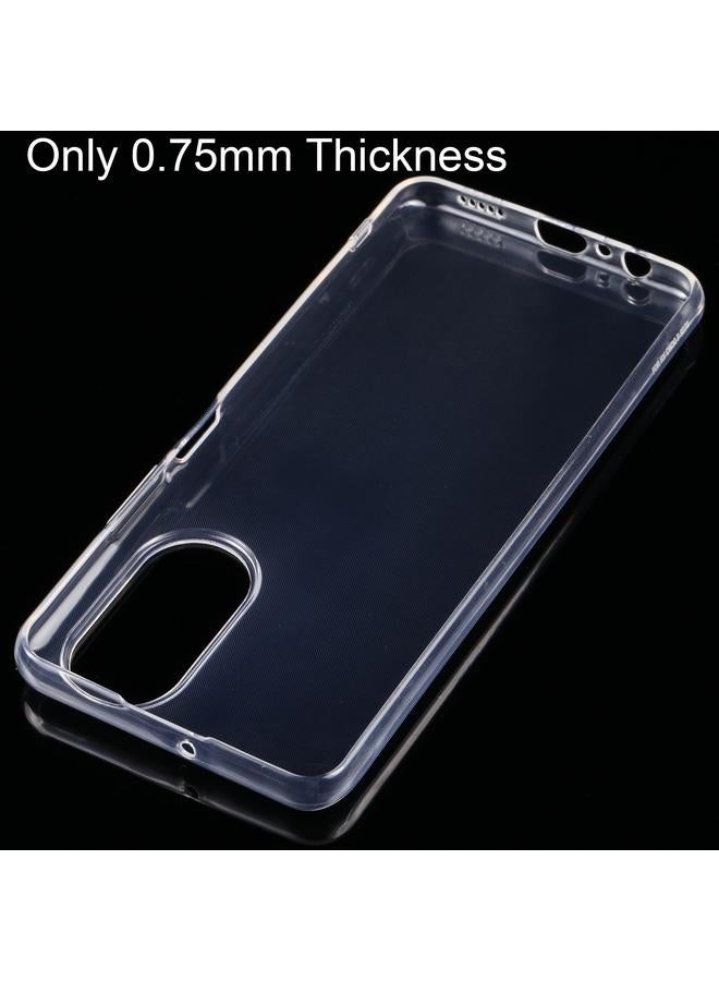 اس-توب جراب لهاتف Honor X7، جراب هاتف شفاف فائق النحافة مصنوع من مادة TPU بسمك 0.75 مم - Image 5