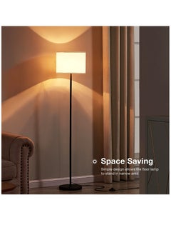بوليفياز مصباح أرضي LED بتصميم بسيط مع مفتاح قدم (بدون لمبة)  - Image 3