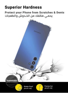 huanmate Samsung Galaxy A35 Shock Proof Case Cover - Ultra Clear, Durable & Accurate Cut-outs - Scratch, Dust & Smudge Protection - Clear Silicon Back Cover for Samsung Galaxy A35  - Image 4