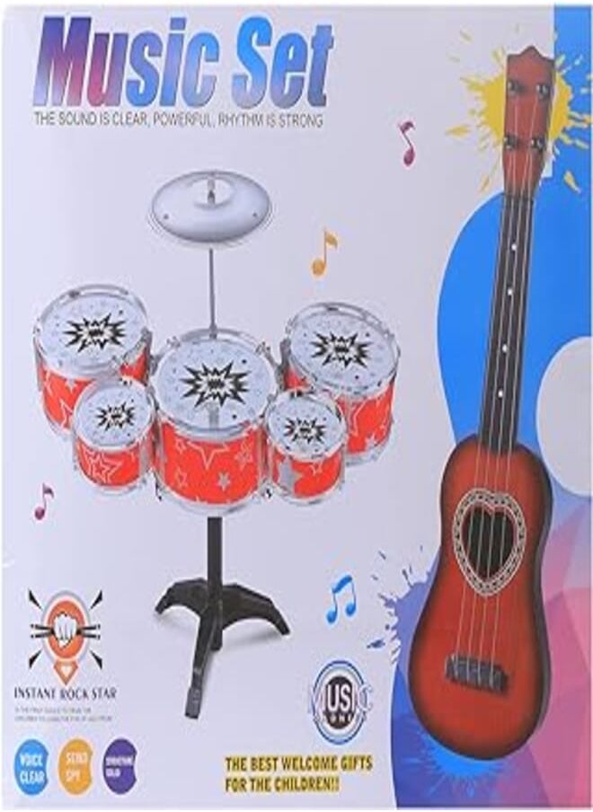 MT Music set of drums and oud for kids 