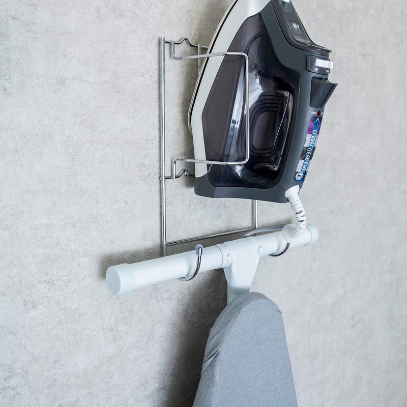 Better Houseware Ironing Board Holder Wall Mount Streamline Laundry Room Storage, Iron and Ironing Board Holder Wall Mount - Image 3