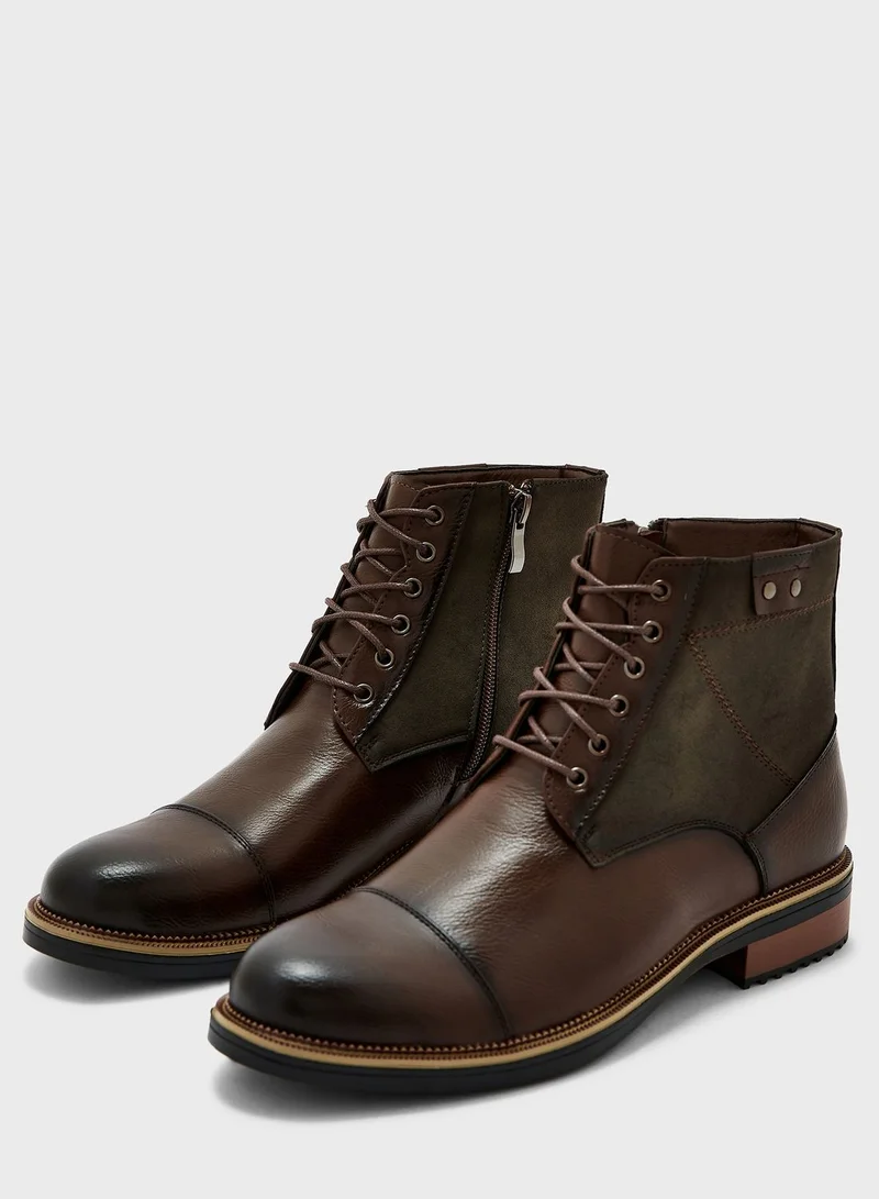Robert Wood Casual Welted Boots