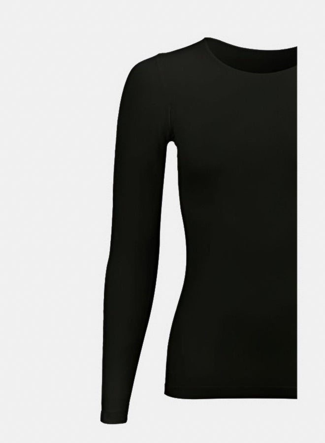 Silvy Lycra Celina Long Sleeves Round Neck Top For Women - Image 3