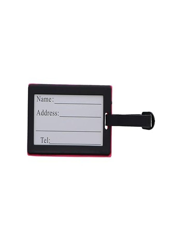 Bhavya Optic Luggage Tag, No Its Not Yours Design, Pink, Set of 2, - Image 3