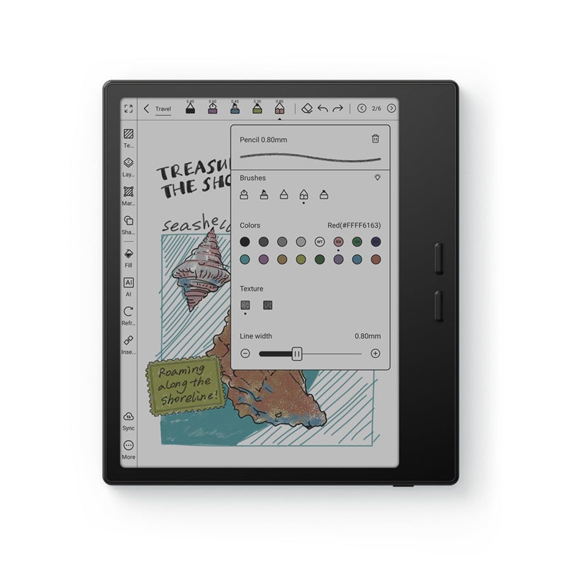 BOOX جهاز BOOX تابلت جو لون 7 الجيل الثاني تابلت E Ink 4G 64G يدعم القلم النشط InkSense - Image 2
