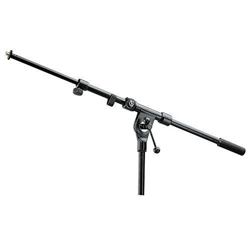 KM K&M - König & Meyer 21110.500.55 - Classic Two-Piece Telescopic Boom Arm - Smooth, Silent and Scratch Free Position Changes - Professional Grade for all Musicians - German Made - Black - Image 4