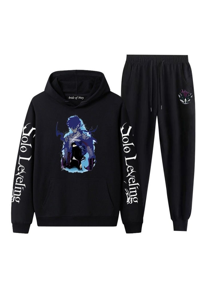 عام سترة منفردة مستوية ، طماق ، بدلة مقنعين ، رجال ونساء - Image 1