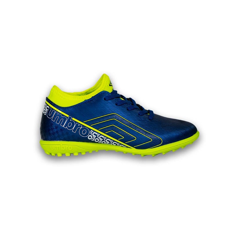 Umbro Spirito Youth Turf Soccer Shoes BlueLimeWhite us_Footwear_Size_System Big_Kid Men Numeric Medium Numeric_4_Point_5