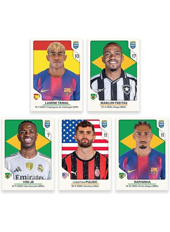 مجموعة ملصقات بانيني فيفا 365 الرسمية لعام 2026 - عبوة هواة جمع بطاقات كرة القدم العالمية - Image 4