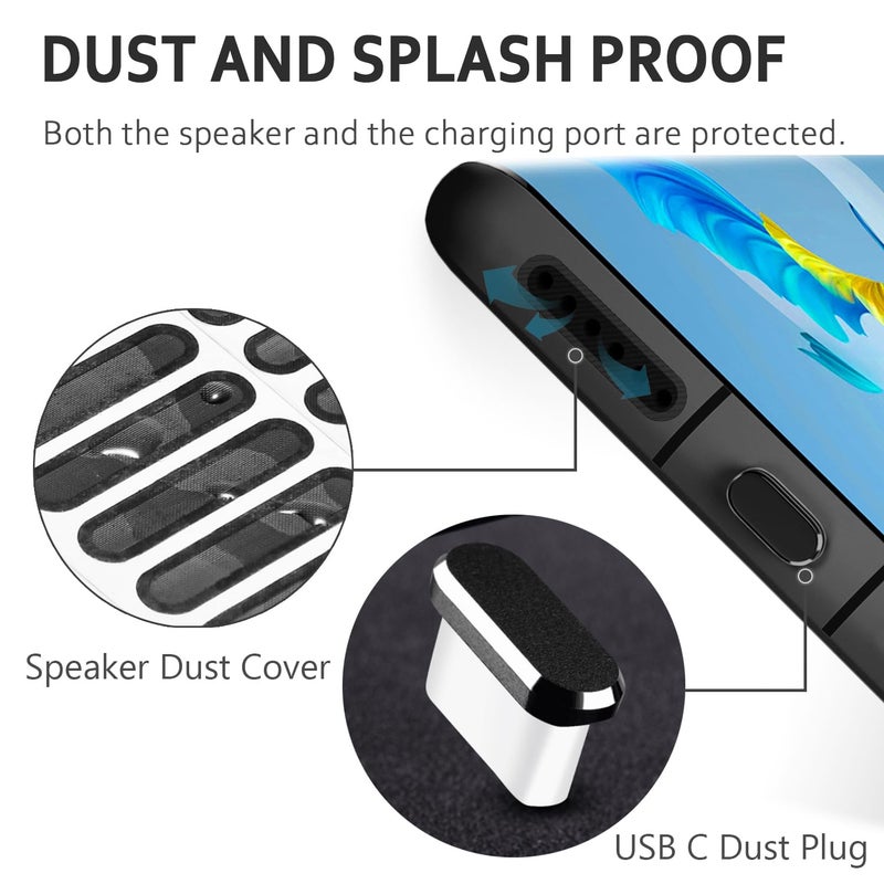 Gavemi USB C Dust Plug, 4 Pack USB C Dust Cover Type C Anti Dust Port Plug Charging Port Protector Cap with Speaker Dust Cover for iPhone 15,16, Ari,17 Series, Samsung Galaxy S24-S20,Note, All USB C Devices - Image 4