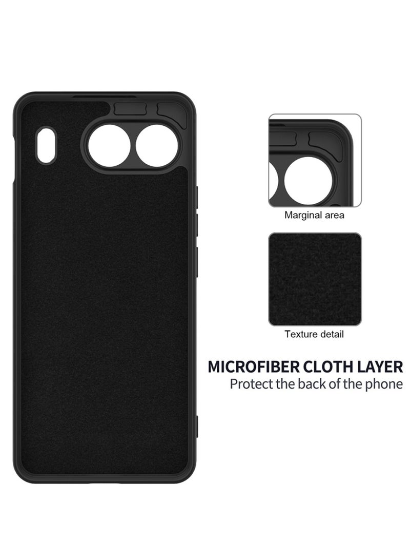 دبليو تيك غطاء حماية سائل سائل ناعم من ون بلس نورد 4 5 جي 2024 - أسود - Image 5