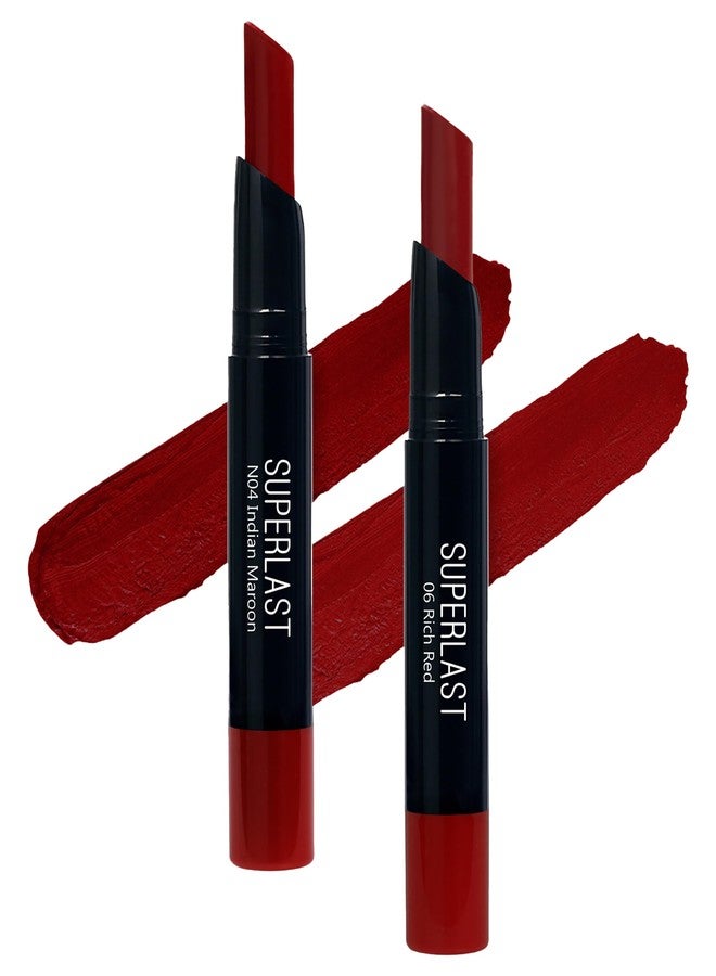 ME-ON Superlast Lipstick (Shade 04,06) Matte Finish - Image 1