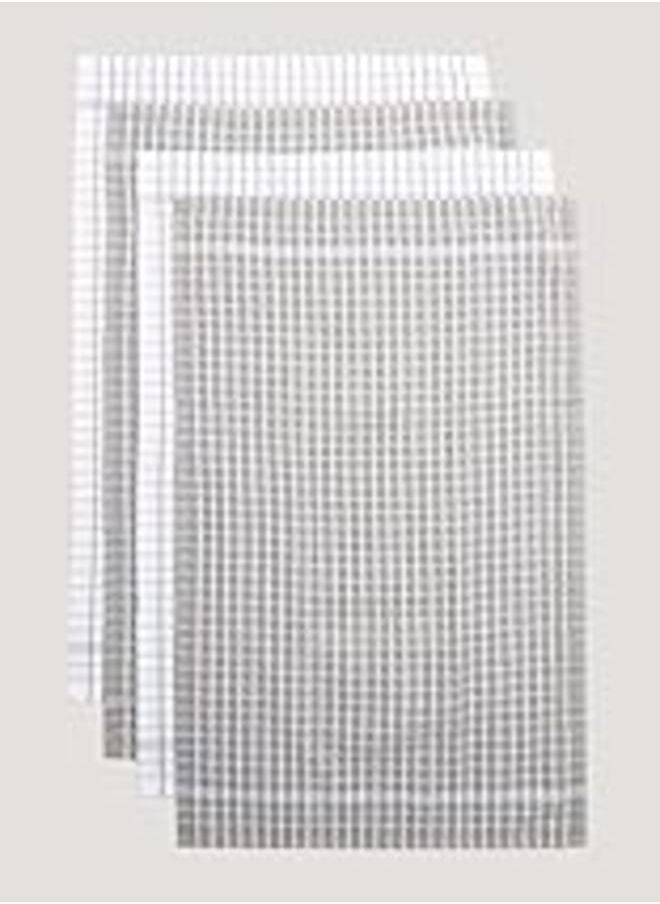 Matalan Terry Tea Towel, Grey Check, 4-Pack - pzsku/ZCFFC9A0AD93B5DB17EB1Z/45/_/1724097835/01dbbb22-d713-4f06-b0fd-b301d56e43dd