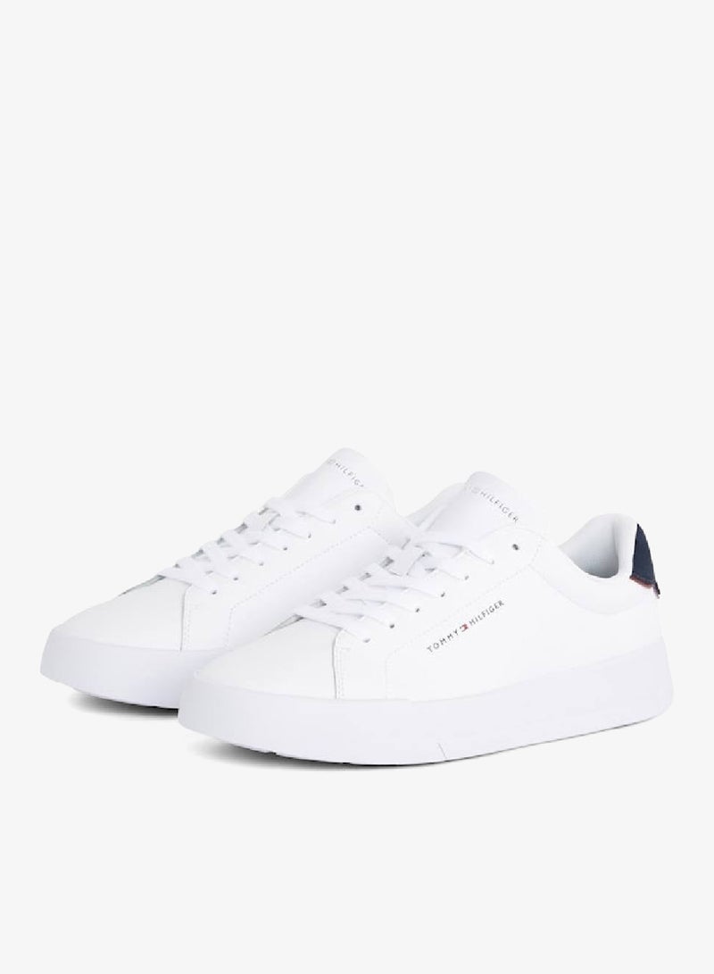 TOMMY HILFIGER Leather Sneakers - Image 2
