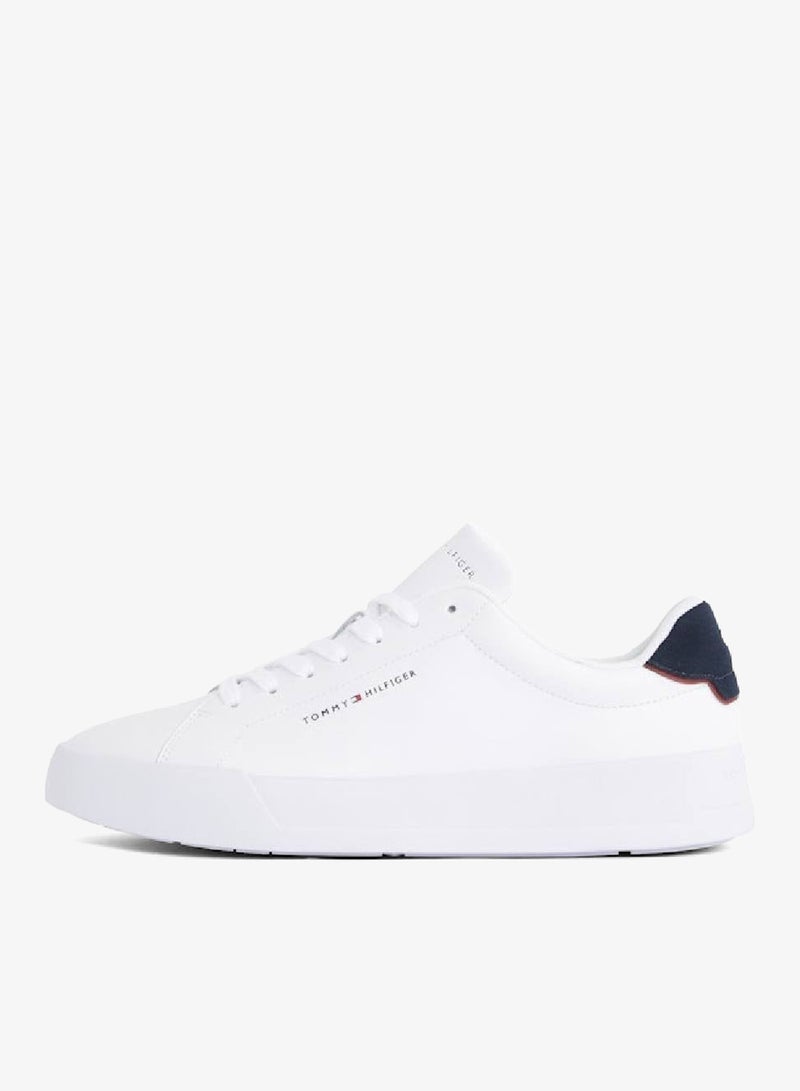 TOMMY HILFIGER Leather Sneakers - Image 5
