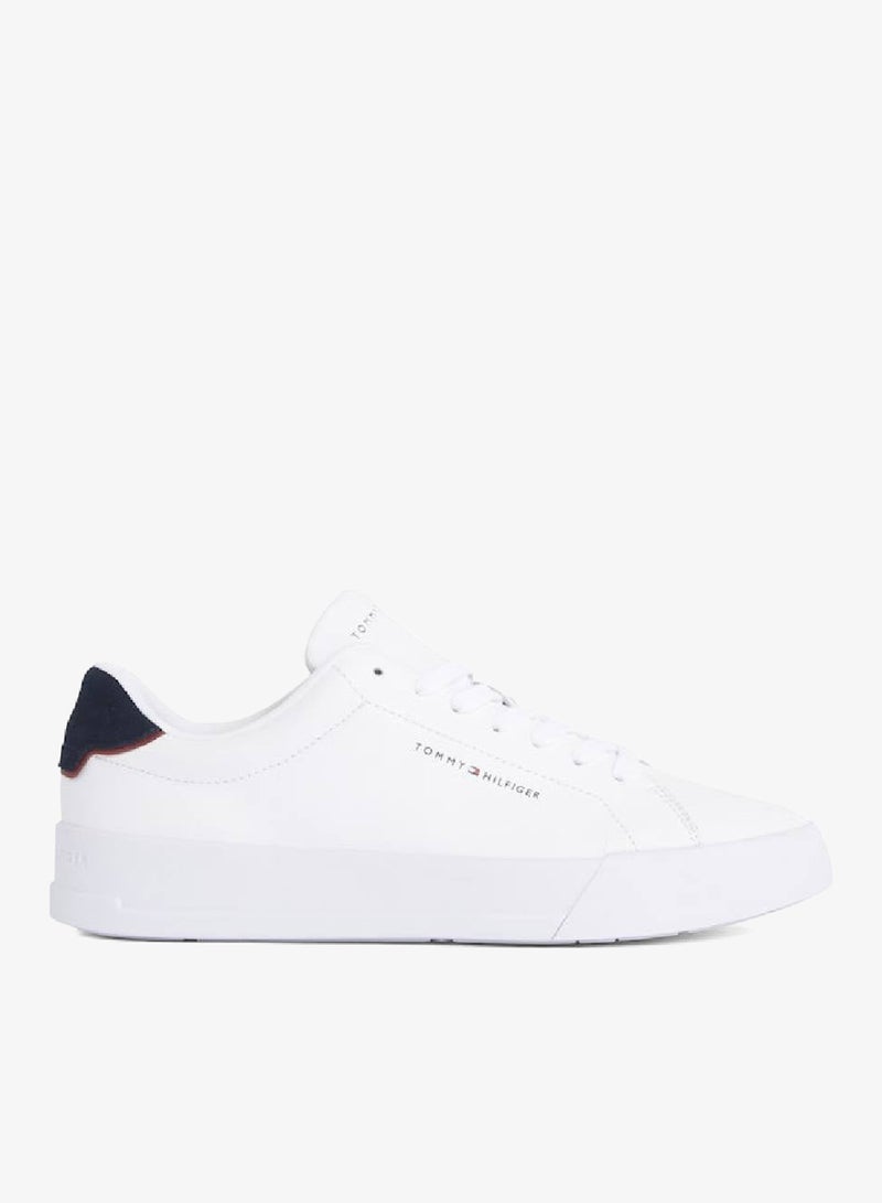 TOMMY HILFIGER Leather Sneakers - Image 1